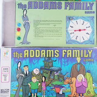 Vintage 1974 The Addams Family Board Game Milton Bradley 4411 Complete 4