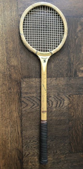 Vintage Cragin - Simplex Squash Racquet - Yale Insignia