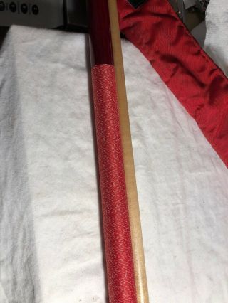 Vintage Cobra Pool Cue with a Willie Mosconi Case 6