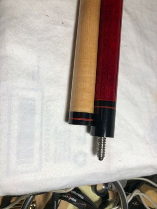 Vintage Cobra Pool Cue with a Willie Mosconi Case 8