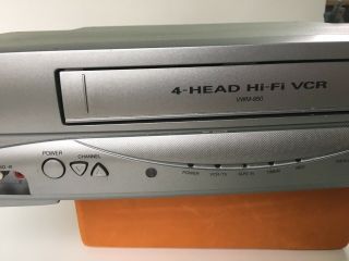 Sanyo VWM - 950 Stereo HiFi VHS Hi - Fi 4 - Head VCR 3