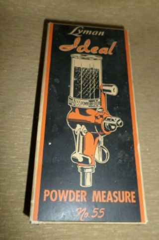 Vintage Lyman Ideal Powder Measure No.  55 In Good Shape