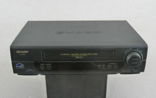 Sharp Vc - A582 4 Head Vhs Vcr Video Tape Player No Remote