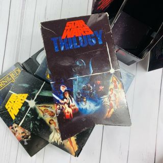 Star Wars Trilogy Vhs Box Set 1988 Vintage Vhs’s