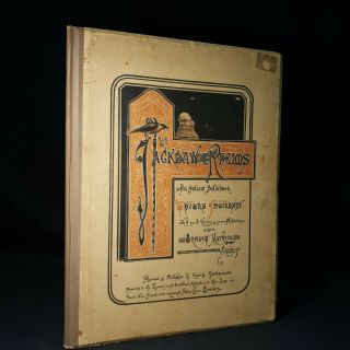 1880 Folio Jackdaw Of Rheims Thomas Ingoldsby Gothic Manuscript Illustrated