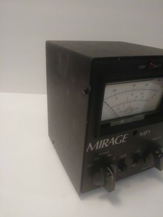 Vintage Mirage MP1 SWR HF WATT METER RANGE 25 TO 2000 3