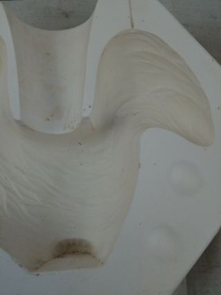 Vintage 1990 Ceramic Mold Plaster Casting Skunk Planter Doc Holliday 953 M67 3