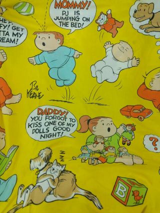 Vintage Family Circus Bedtime 2 Piece Twin Sheet Set Fitted And Flat Set Of 2
