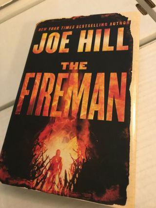 The Fireman Signed By Joe Hill Like Hardback 1st Edition Water Street