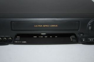 JVC Model HR - A52U VCR VHS Player/Recorder EUC 4