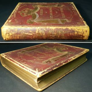 1887 Royal Album Arts INDUSTRIES GREAT BRITAIN Illustrated VICTORIAN MANUFACTURE 2