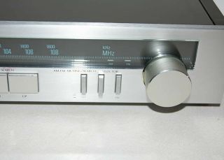 Sansui Classique T - 700 AM/FM Stereo Auto Search Tuner Receiver Silver 4