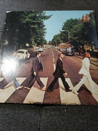 The Beatles ‎– Abbey Road Lp Vintage Vinyl Lp Album Apple So - 383 1969