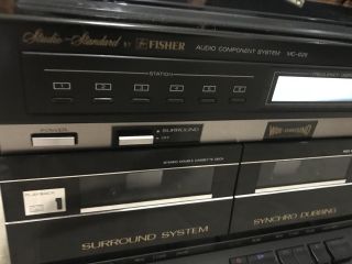 Fisher Studio standard audio component System MC - 620 2