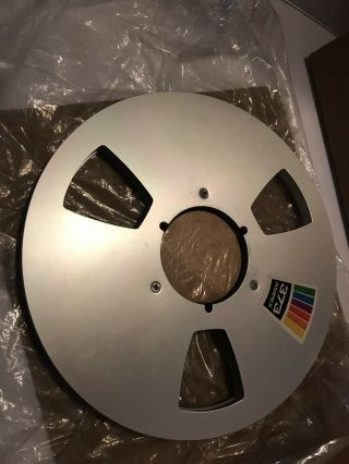 Ampex Quality Take Up Reel 10.  5 " X 1/4 " Very