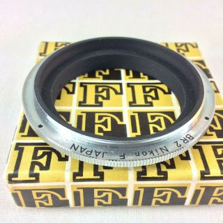 Vintage Nikon F BR - 2 Adapter Ring For Bellows In The Box Circa 1960 3
