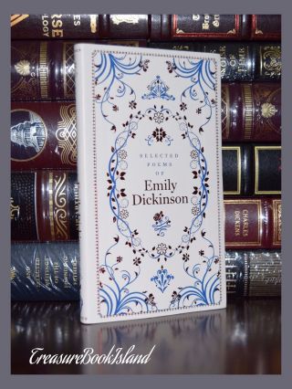 Selected Poems Of Emily Dickinson Leather Bound Pocket Collectible Gift Ed