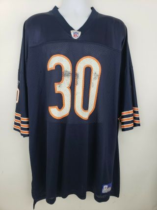 Vtg Chicago Bears Mike Brown Reebok Jersey Size 5xl Navy Blue