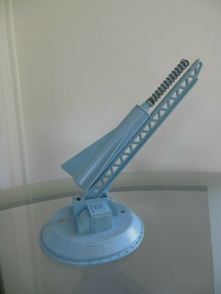 Vintage Marx Cape Canaveral Playset Rocket Launcher Blue