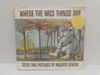 Vintage Where The Wild Things Are By Maurice Sendak 1974 Hardcover