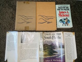 Tales Of The South Pacific By James Michener 1st Printing & 12th Printing