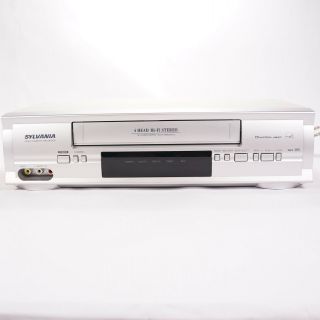 Sylvania 6260vd 4 Head Vcr Vhs Player Video Cassette Recorder