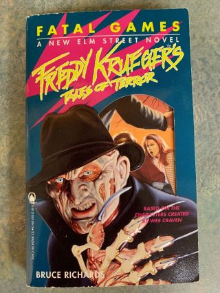 Nm Freddy Krueger’s Tales Of Terror Fatal Games A Nightmare On Elm Street 1995