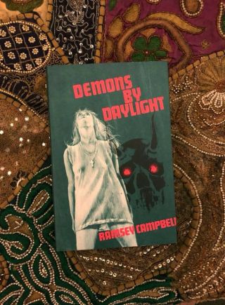 Demons By Daylight Ramsey Campbell Arkham House Fine Hc 1st Edition Book 1973