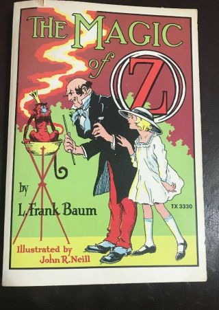 The Magic Of Oz By L.  Frank Baum Paperback 1919 Scholastic
