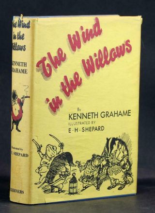 1933 The Wind In The Willows Kenneth Grahame Ernest Shepard Hardcover W/dj