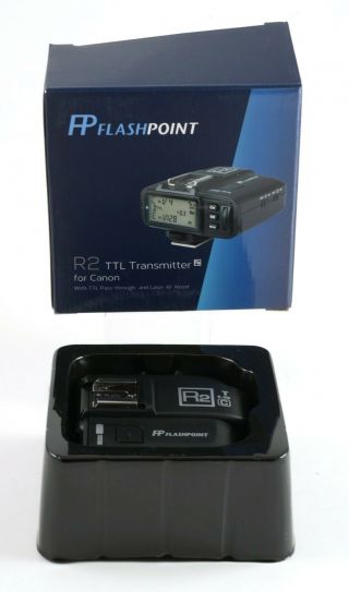 Vintage Fp Flash Point R2 Ttl Transmitter For Canon