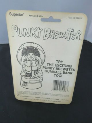 Vintage Punky Brewster Gumball Pocket Pack (Locket) MOC 1984 7