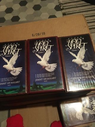 Jimmy Swaggart 9 Cassette Tape Set “the Holy Spirit” Vol 1 - 3 Audiobook Vintage
