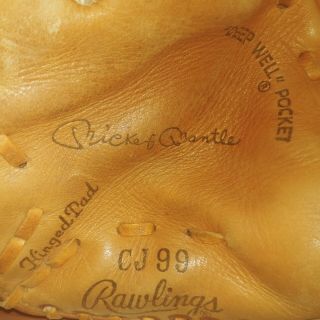 Vintage Rawlings Mickey Mantle Baseball Glove 2