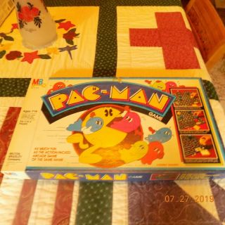 Vtg 1982 Milton Bradley Pac Man Board Game Complete