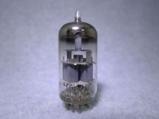 Amperex 6dj8/ecc88 D - Getter Vacuum Tube Holland 1959