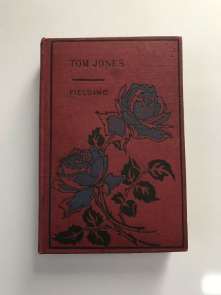 The History Of Tom Jones A Foundling Henry Fielding Hc Floral Book Decor Antique