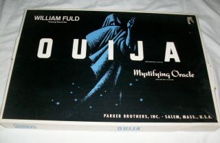 Vintage Ouija Board Complete William Fuld Parker Brothers 1960 