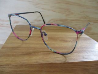 Rem Rembrand Life Jello Vintage 80s Pink Blue Sunglasses Eyeglasses Frames 50 20