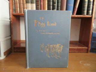 Old The Holy Land Book 1890 