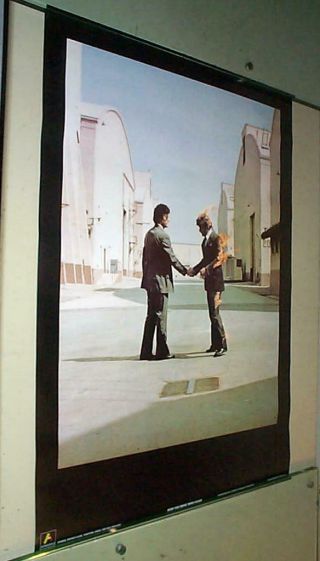 Pink Floyd Wish You Were Here 1975 Vintage Uk Poster
