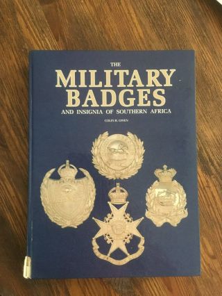 The Military Badges And Insignia Of Southern Africa Cr Owen