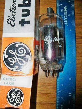 Strong Nos Ge Gray Plate Double Side O Getter 6je6c / 6lq6 Tube