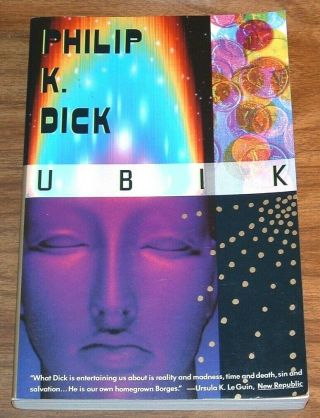 Philip K.  Dick Ubik Fine L/n Vintage Books 1991 Pkd/blade Runner/author Pb Tpb