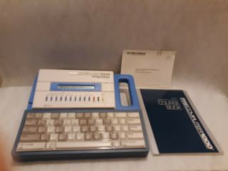Vtech Precomputer 1000 Educational Electronic Toy 80s Typing Vtg 1988