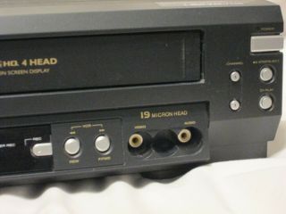 Symphonic VHS DVD Combo Player WF803 Video Cassette Recorder No Remote 5