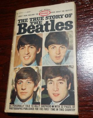 The True Story Of The Beatles 1964 Vintage Pb