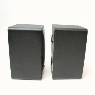 Radio Shack Realistic Minimus 7 Bookshelf Stereo Speakers Pair 40 - 2030B Black 5