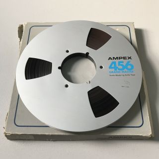 Ampex 456 1/2 " 10.  5 " Metal Take Up Reel To Reel Tape Reel