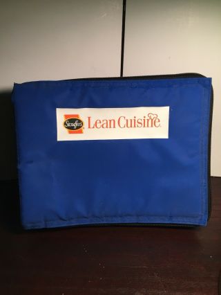 Lean Cuisine Insulated Lunch Bag Box Vtg Food Advertisement